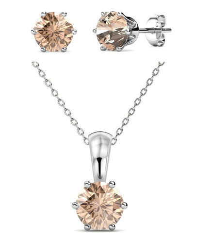 Crystalize Silk Set With Crystals From Swarovski®
